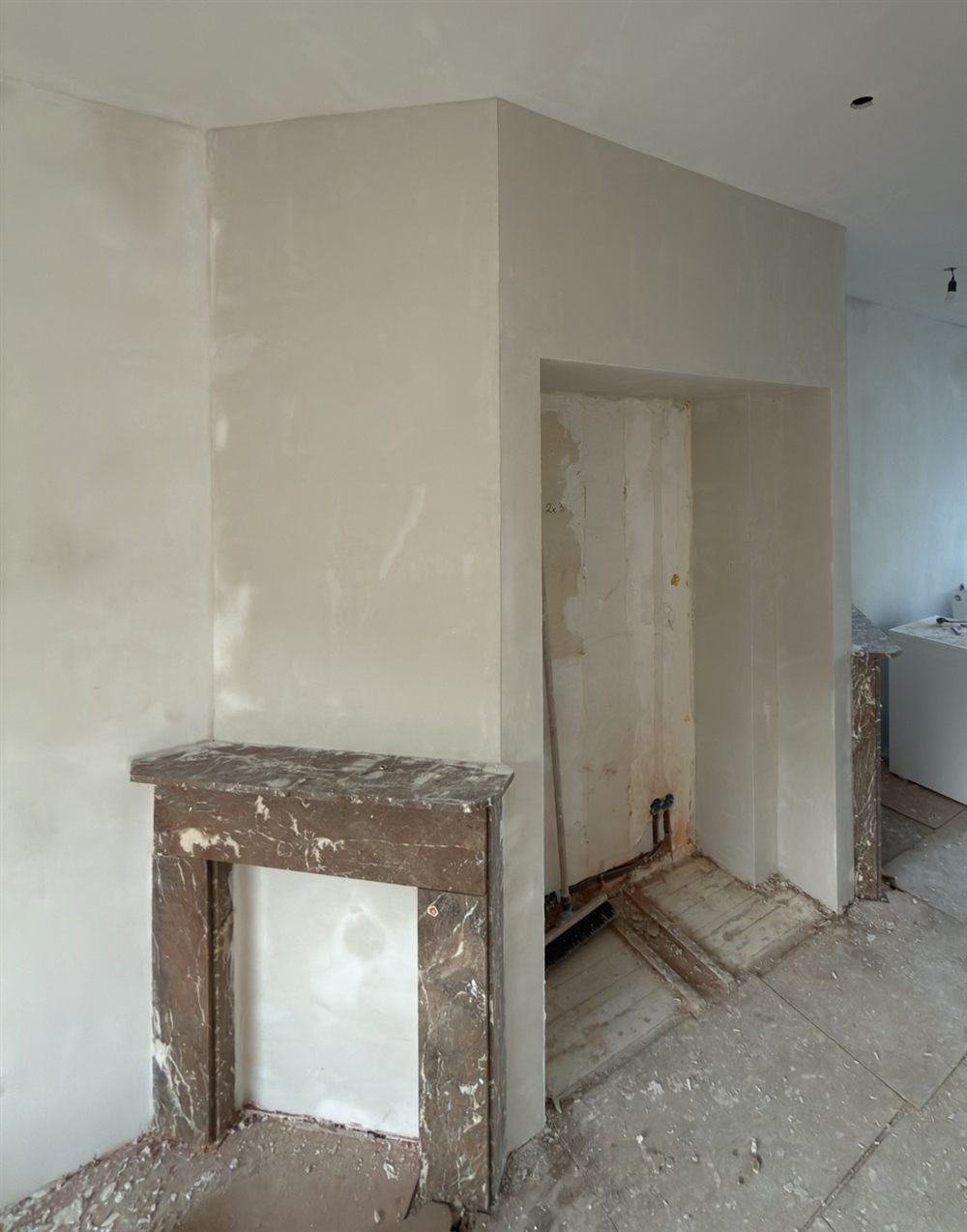 Schouw na de reparatie
